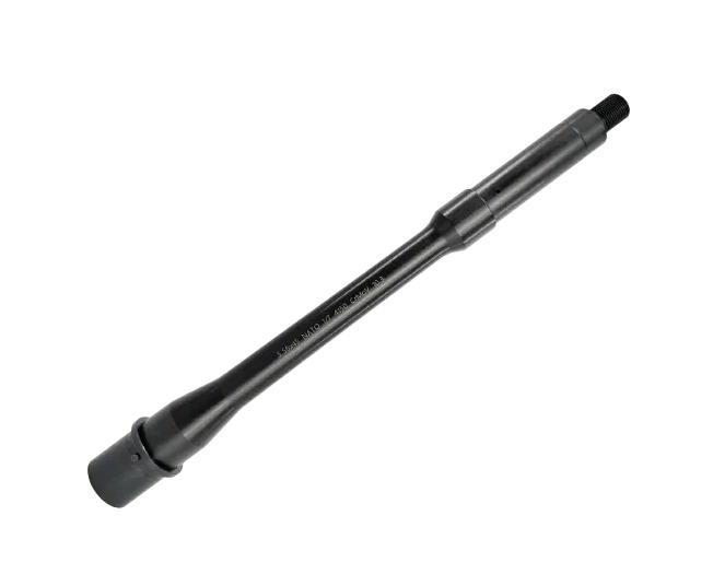 Black metal socket extension tool with threaded end