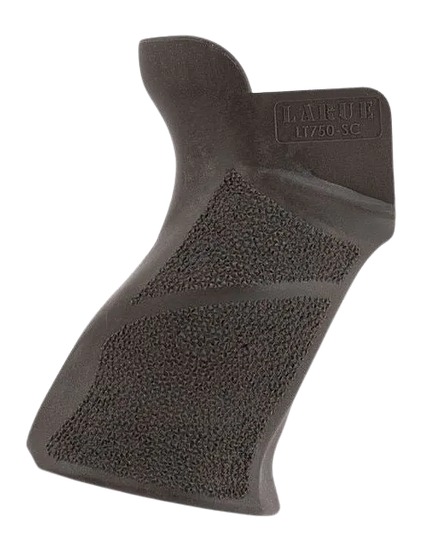 Textured black pistol grip accessory