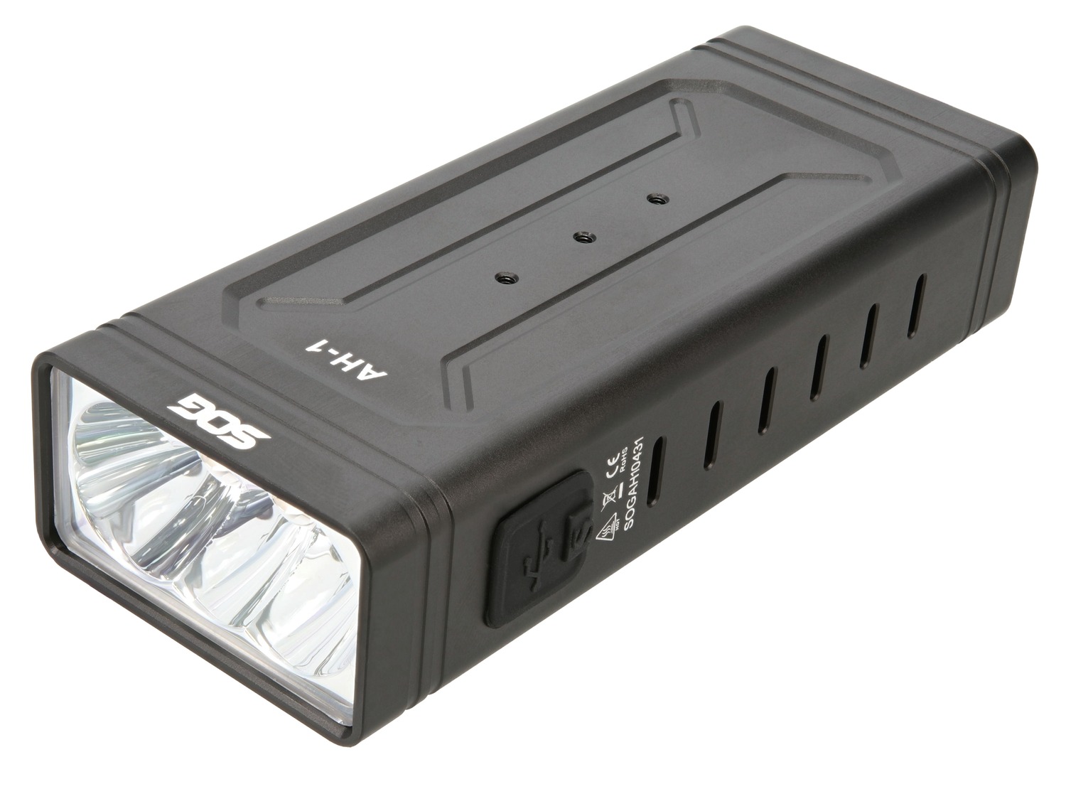 Black SOG AH-1 dual-beam LED flashlight