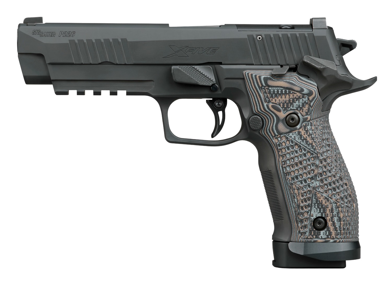 SIG Sauer P226 XFive pistol side view