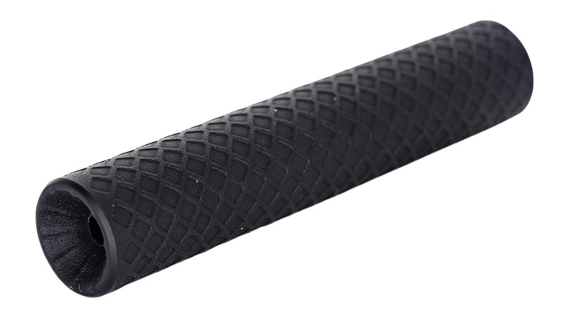 Black textured foam handlebar grip