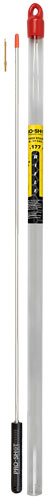Glass battery hydrometer with red cap and scale