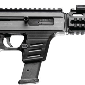 Black CSV-9 9mm tactical pistol side view