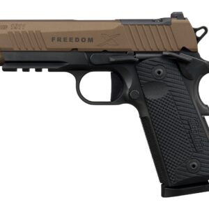 SIG Sauer 1911 pistol with tan slide