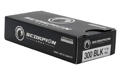 Scorpion 300 BLK ammunition box