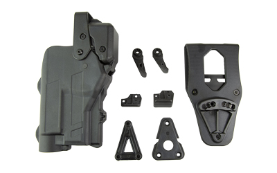 Modular tactical holster with mounting attachments