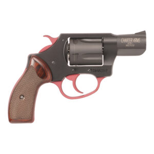 Charter Arms snub-nose revolver on white background