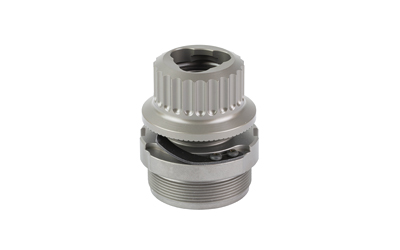Metal threaded mechanical fitting component