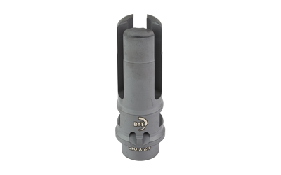 Metal firearm muzzle brake with vented ports
