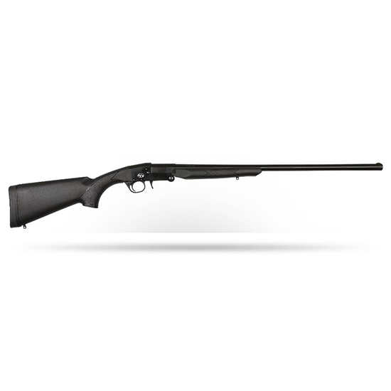 Black shotgun isolated on white background