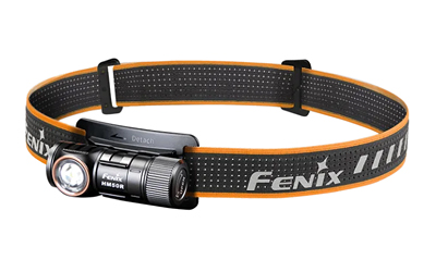Fenix black and orange LED headlamp
