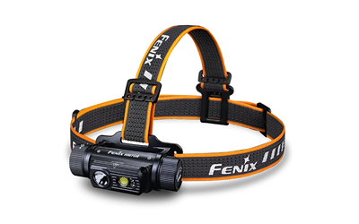 Fenix black and orange LED headlamp