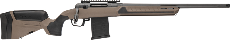 Modern bolt-action rifle with detachable magazine