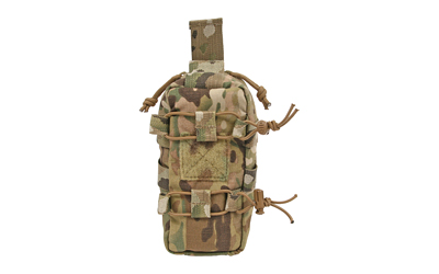 Camouflage tactical utility pouch with straps