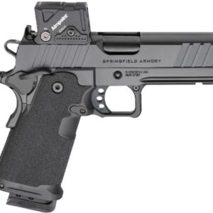 Springfield Armory pistol with mounted red dot sight