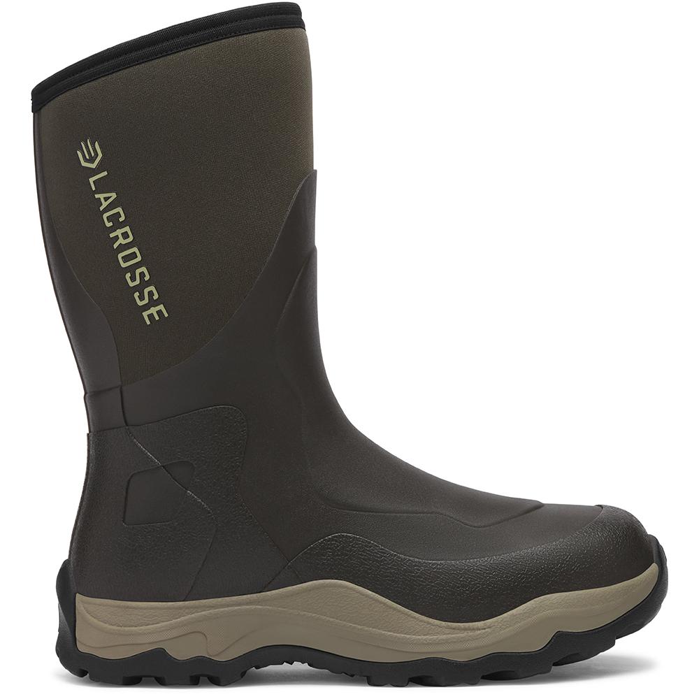 LaCrosse waterproof rubber work boot side view