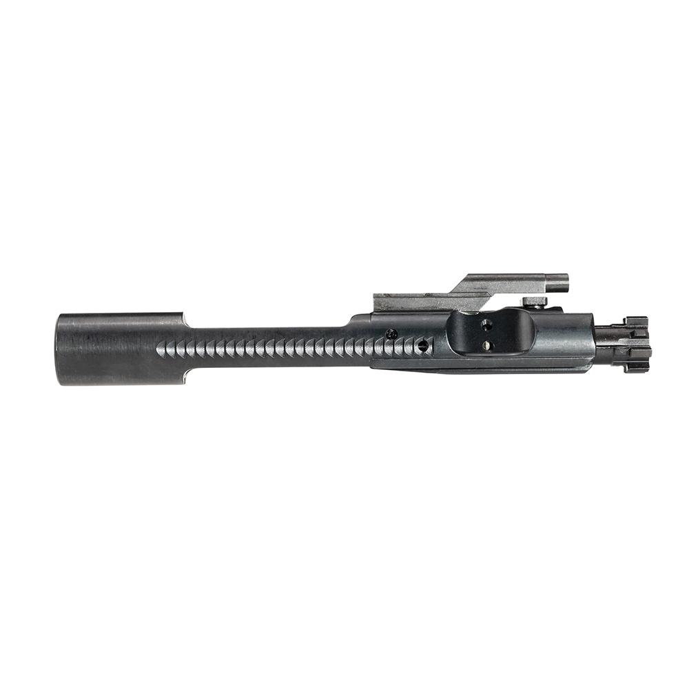 AR-15 bolt carrier group on white background