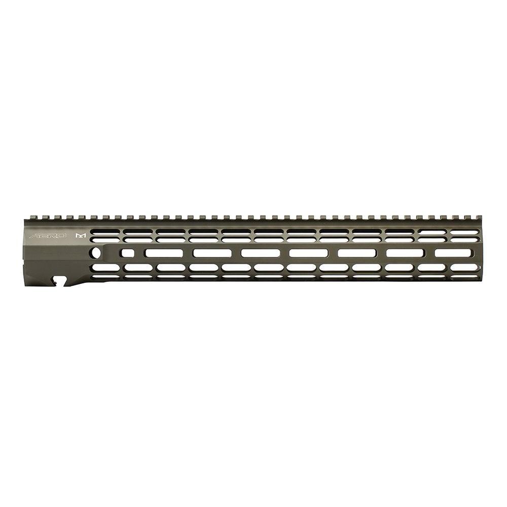 Long aluminum M-LOK rifle handguard rail