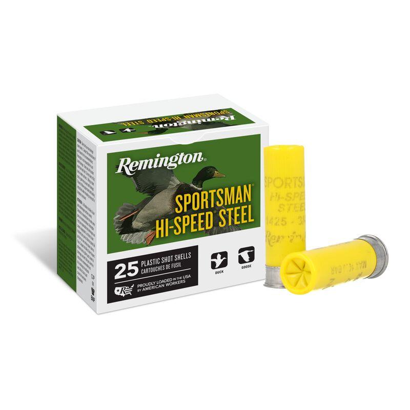 Remington Sportsman Hi-Speed Steel shotgun shells box