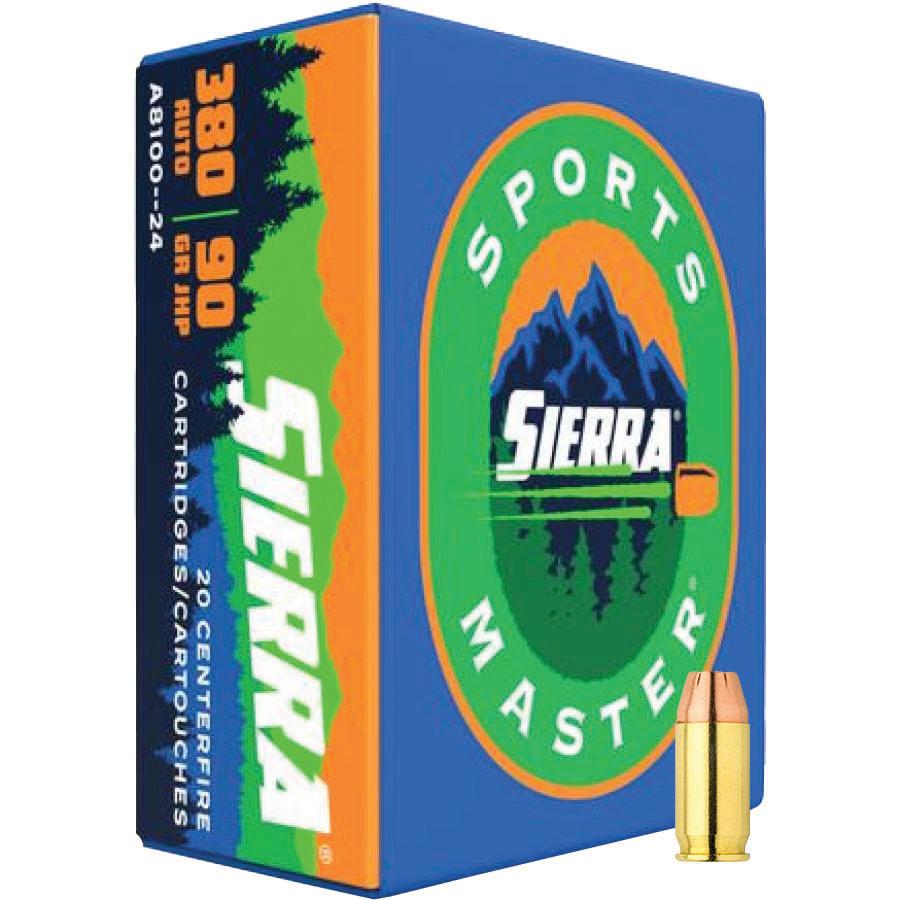 Sierra Sports Master 380 Auto ammunition box