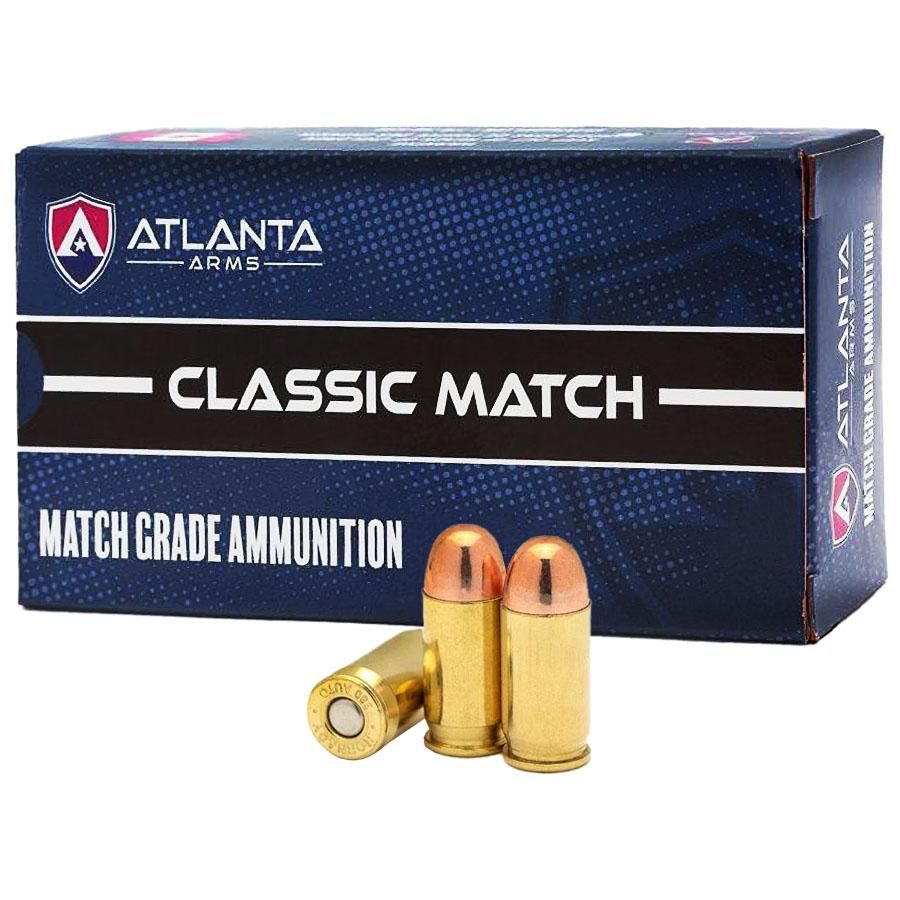 Box of Atlanta Arms Classic Match ammunition
