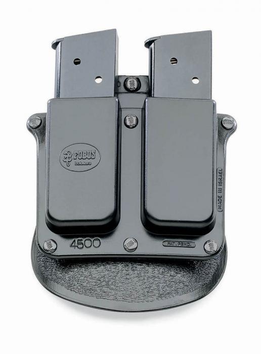 Heavy-duty double door lock mechanism