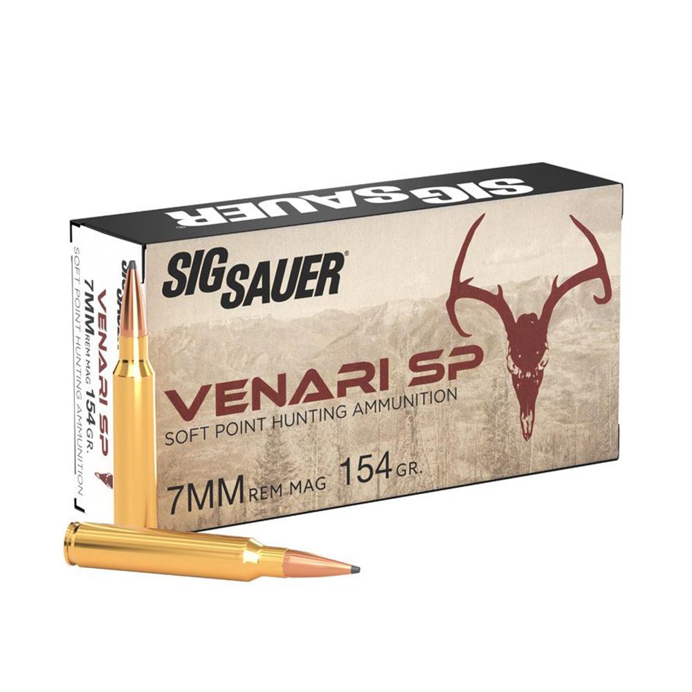 SIG Sauer Venari SP 7mm Rem Mag ammunition