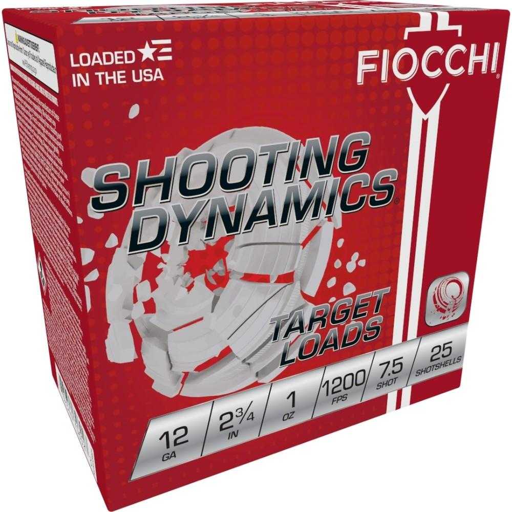Fiocchi Shooting Dynamics 12 gauge shotgun shells box
