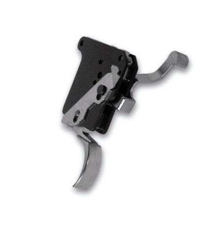 Metal firearm trigger assembly mechanism isolated