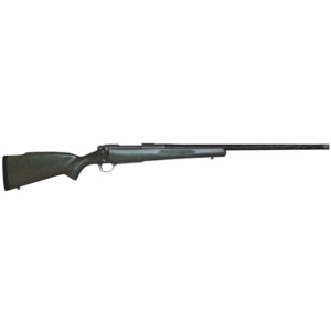 Bolt-action rifle isolated on white background
