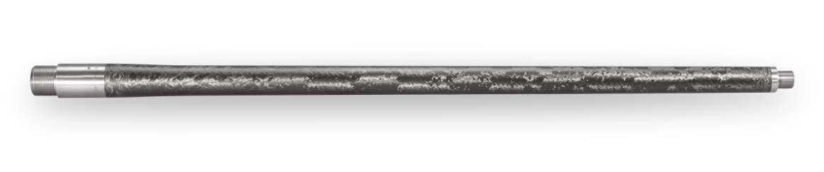 Long metal shaft with threaded ends