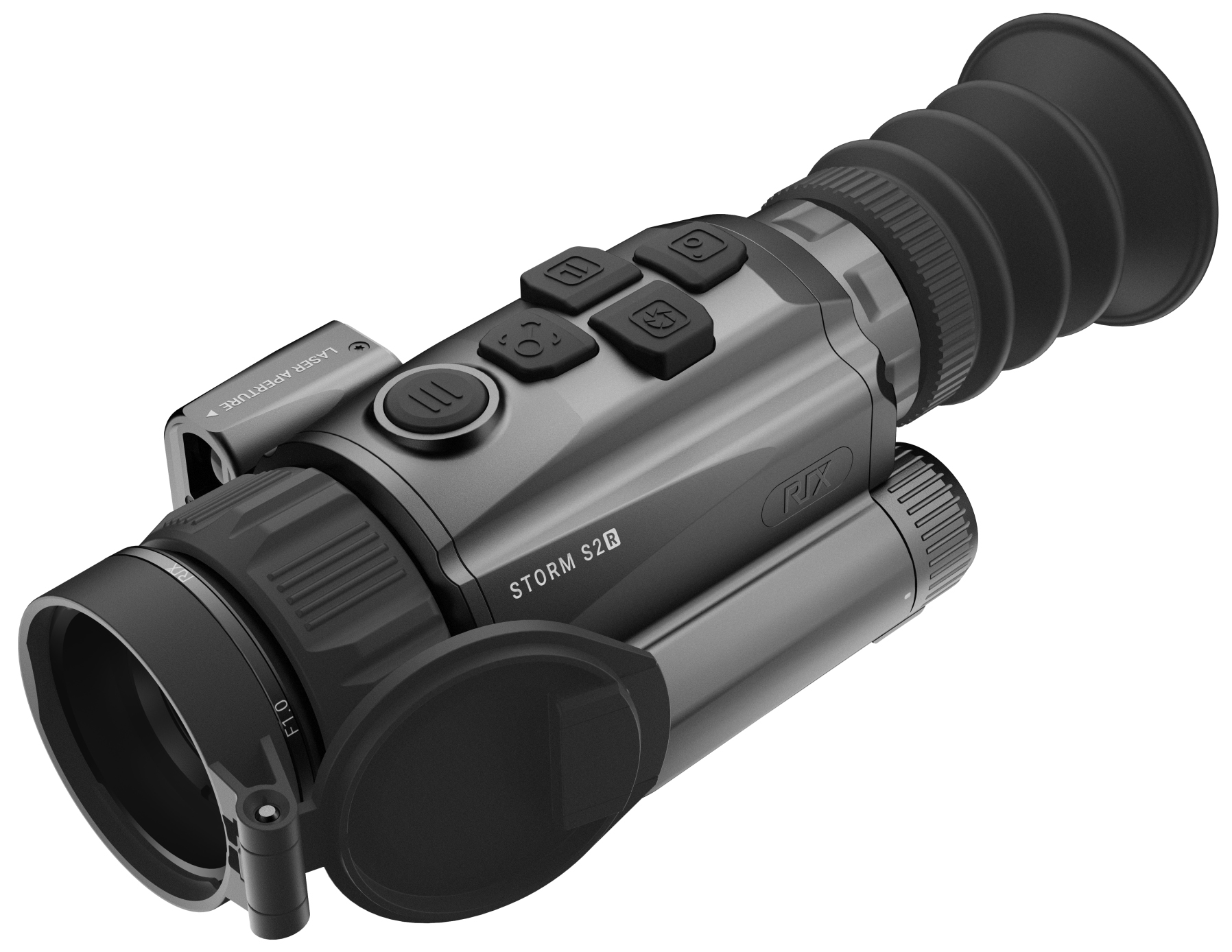 STORM S2R thermal monocular device on white background