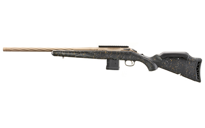 Bolt-action rifle with camouflage stock