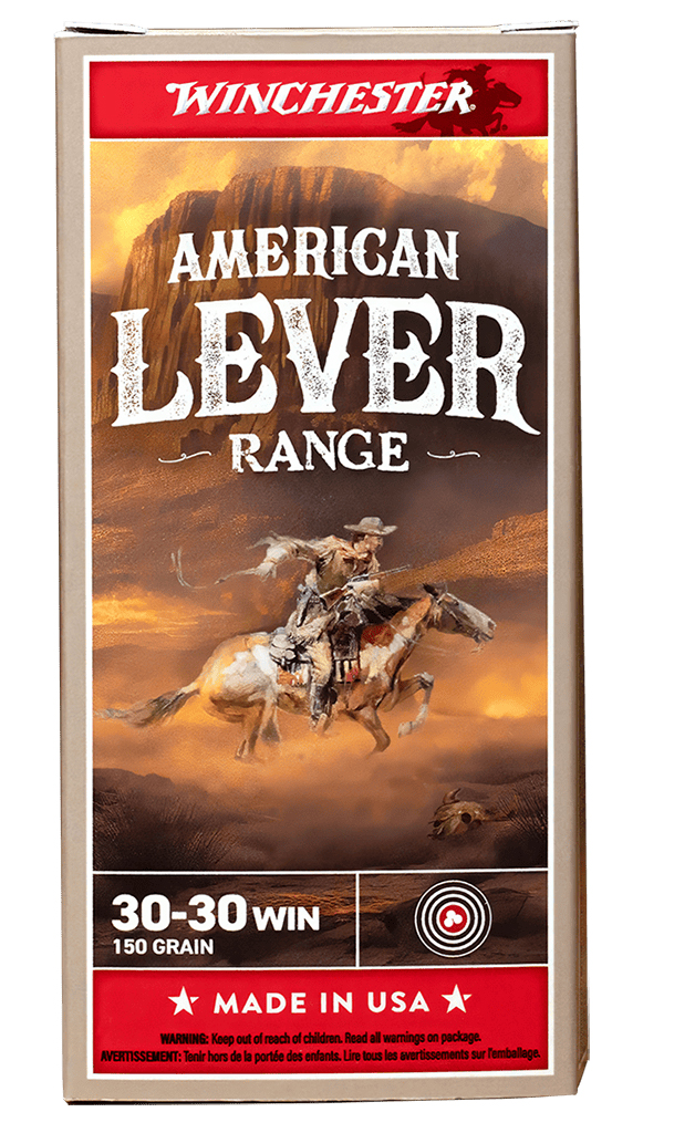Winchester American Lever Range 30-30 ammo box