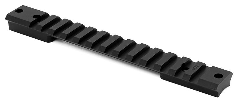 Black Picatinny rail mount