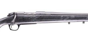 Bolt-action rifle with carbon fiber stock