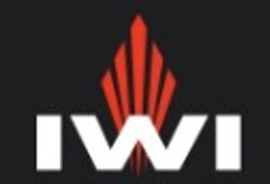 IWI logo with red flame emblem