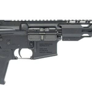 Modern AR-15 style rifle with optic sight