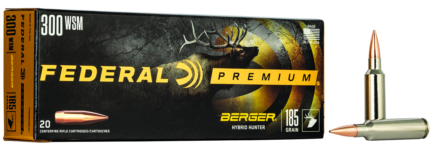Federal Premium 300 WSM rifle ammunition box