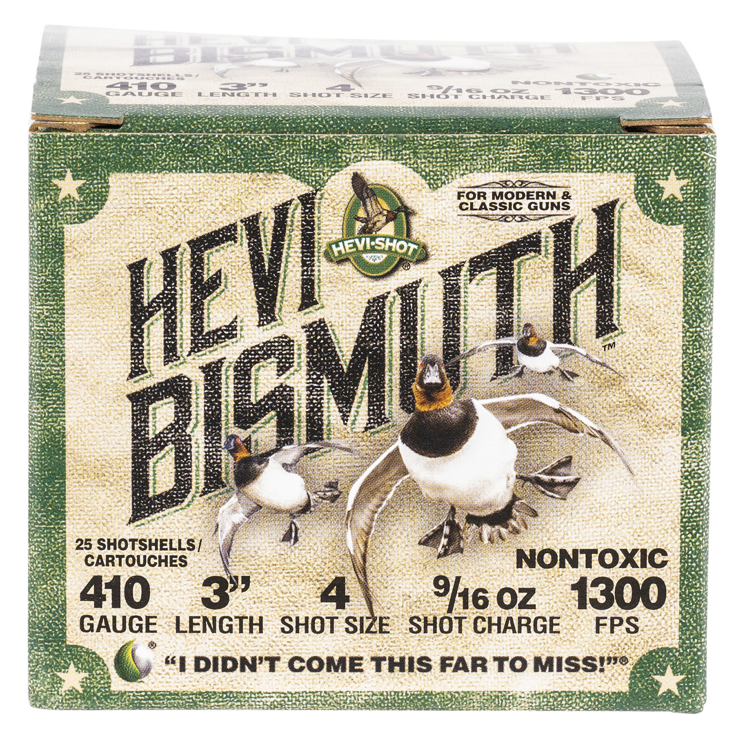 Hevi-Shot Hevi-Bismuth .410 shotgun shells box