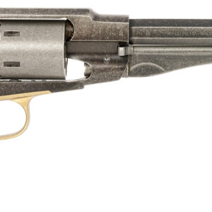 Antique-style revolver with wooden grip