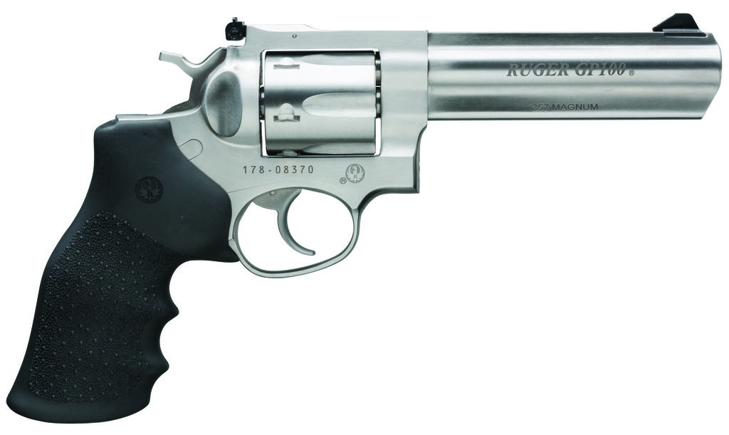 Ruger GP100 .357 Magnum revolver side view
