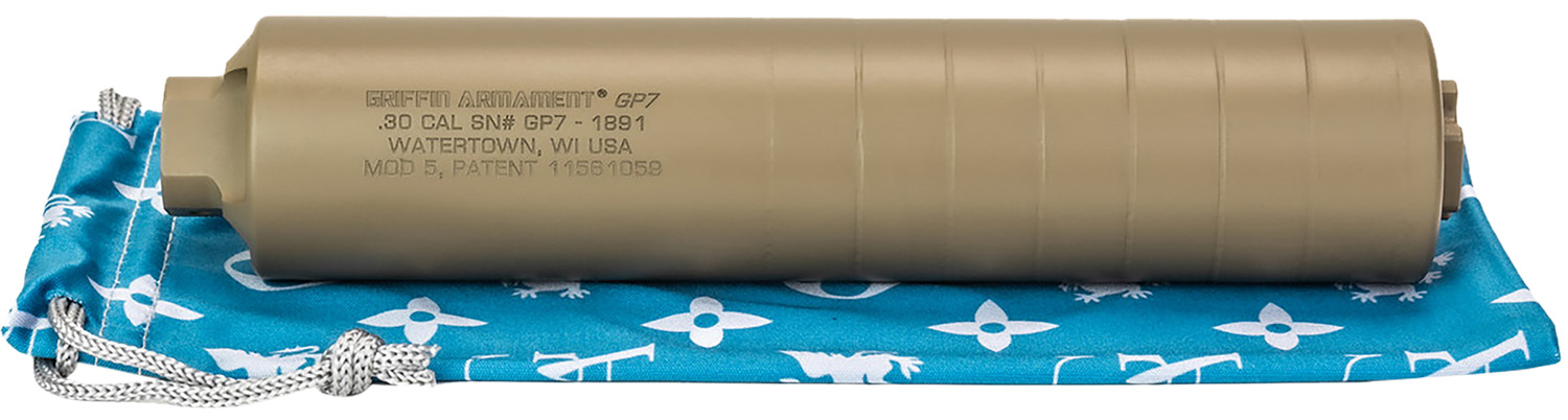 Griffin Armament GP7 .30 caliber suppressor