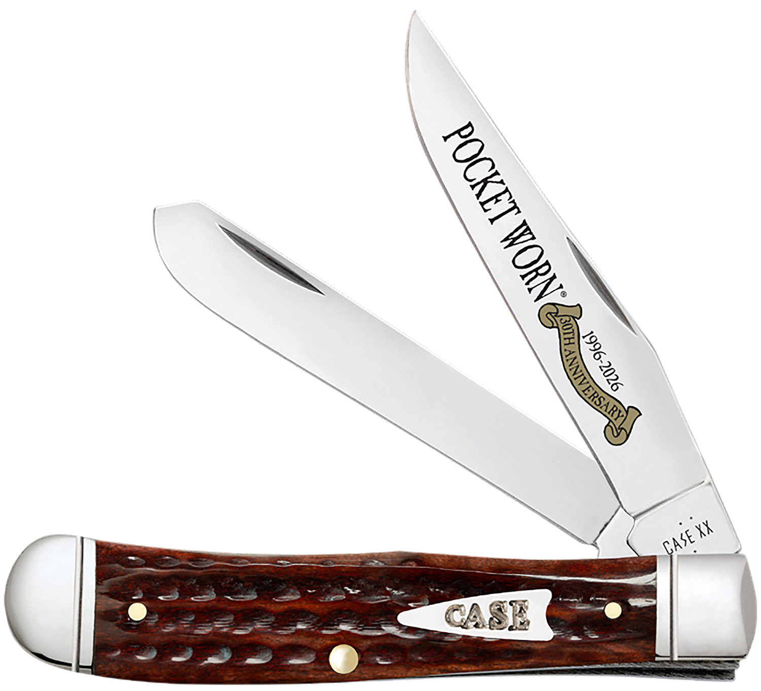 Case XX Pocket Worn anniversary folding knife