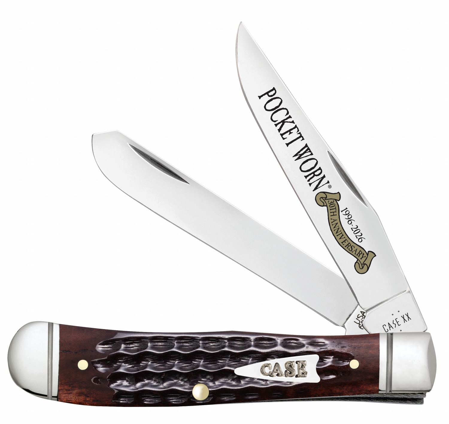 Case XX Pocket Worn anniversary folding knife