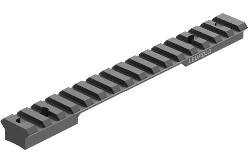 Black Leupold Picatinny scope mounting rail