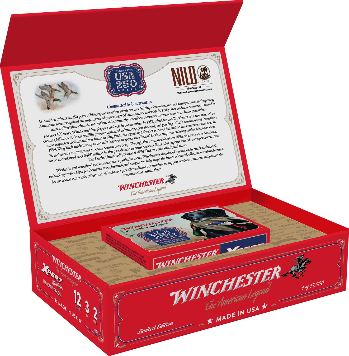 Winchester USA 250 limited edition ammunition box set