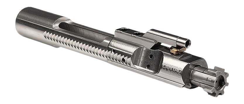 Close-up of AR-15 bolt carrier group
