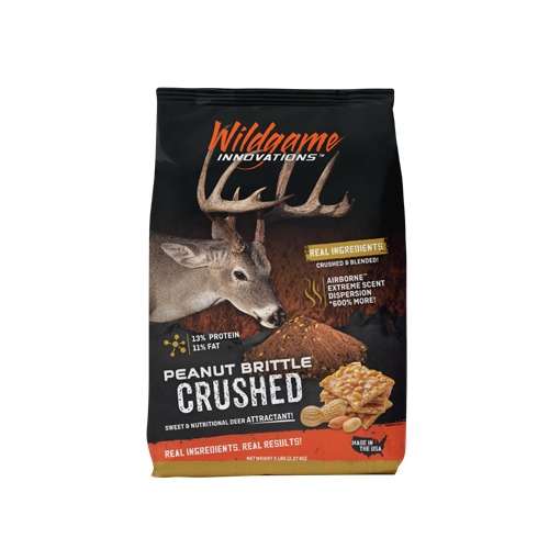 Wildgame Innovations Peanut Brittle Crushed deer attractant bag
