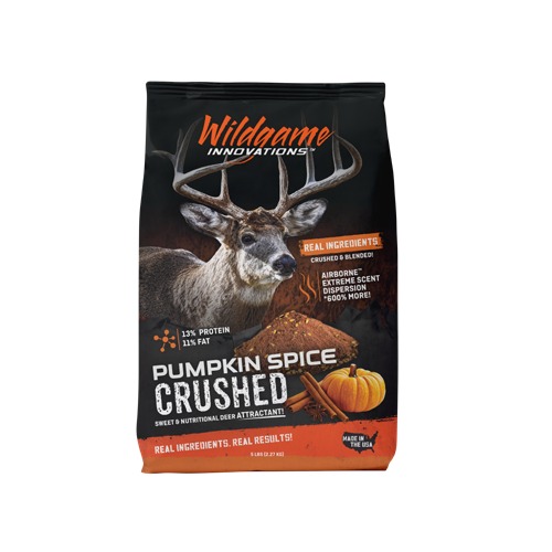 Wildgame Innovations Pumpkin Spice Crushed deer attractant bag